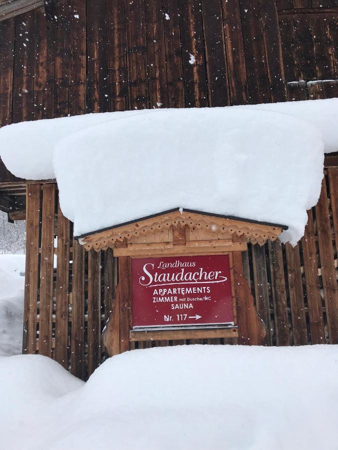 Landhaus Staudacher Gerlos Exteriér fotografie